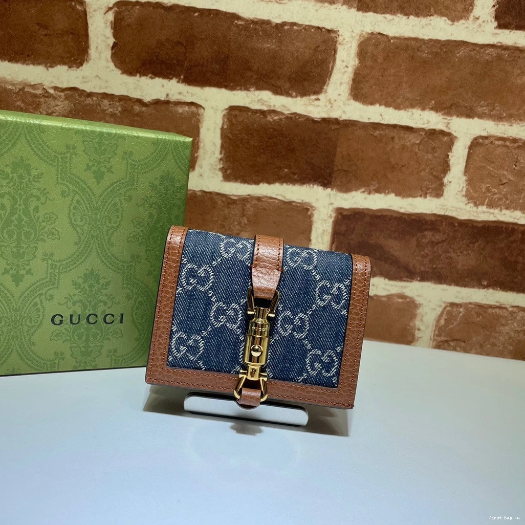 card 1961 Jackie wallet GUCCI case 0809